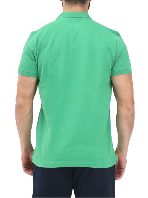 Polo uomo verde in cotone Tommy Jeans | DM0DM20676LY3